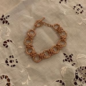 Rosegols link bracelet